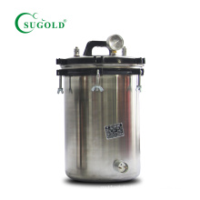 Portable type stainless steel pressure Autoclave 24L sterilizer